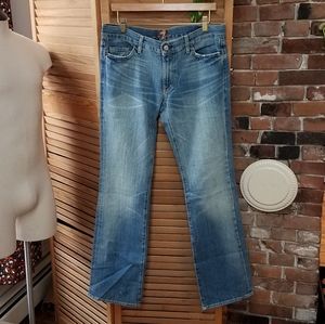 7 for all Mankind Bootcut Jeans (tag 32) 35" w